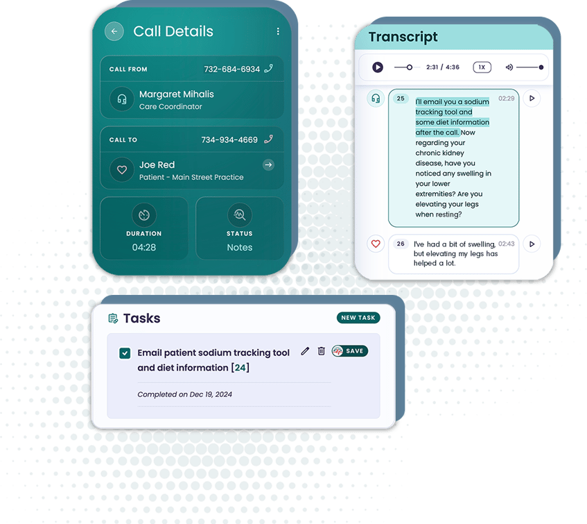 ThoroughCare AI helps engage patients.