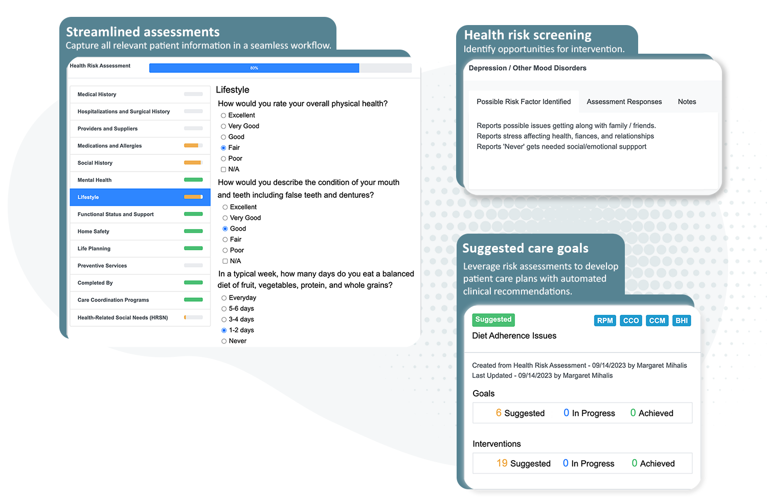 AWV Questionnaire - HRA - Summary of Care - Design - Final