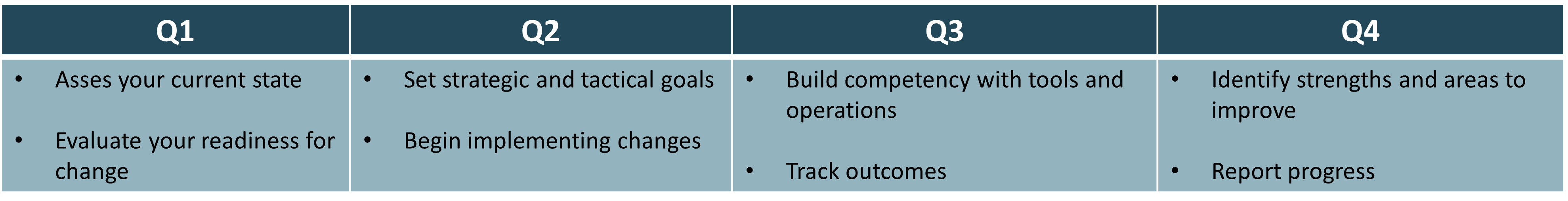 Care Management Transformation Timeline