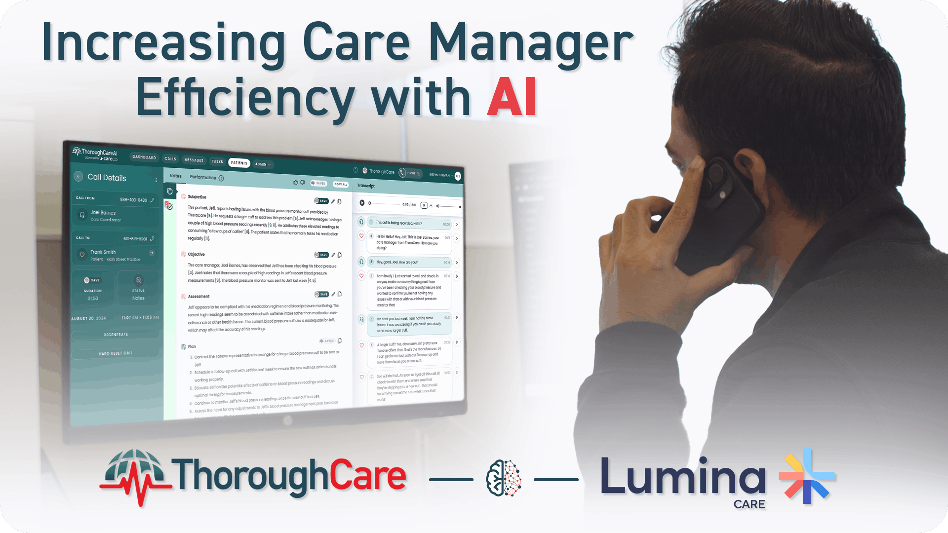 ThoroughCare AI helps Lumina Care's care managers increase efficiency
