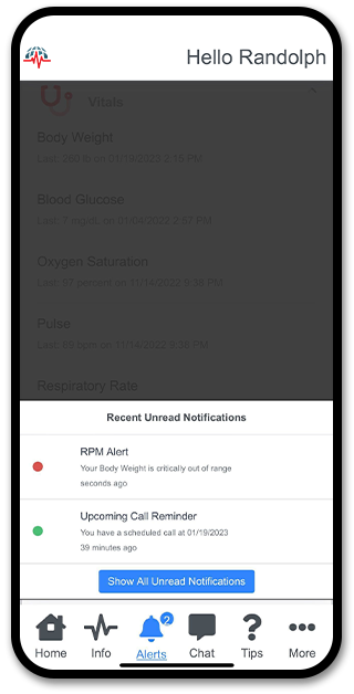 ThoroughCare App_screenshot_alert v2