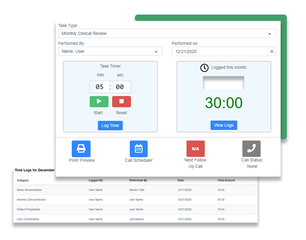 Time tracker logger - green (1)
