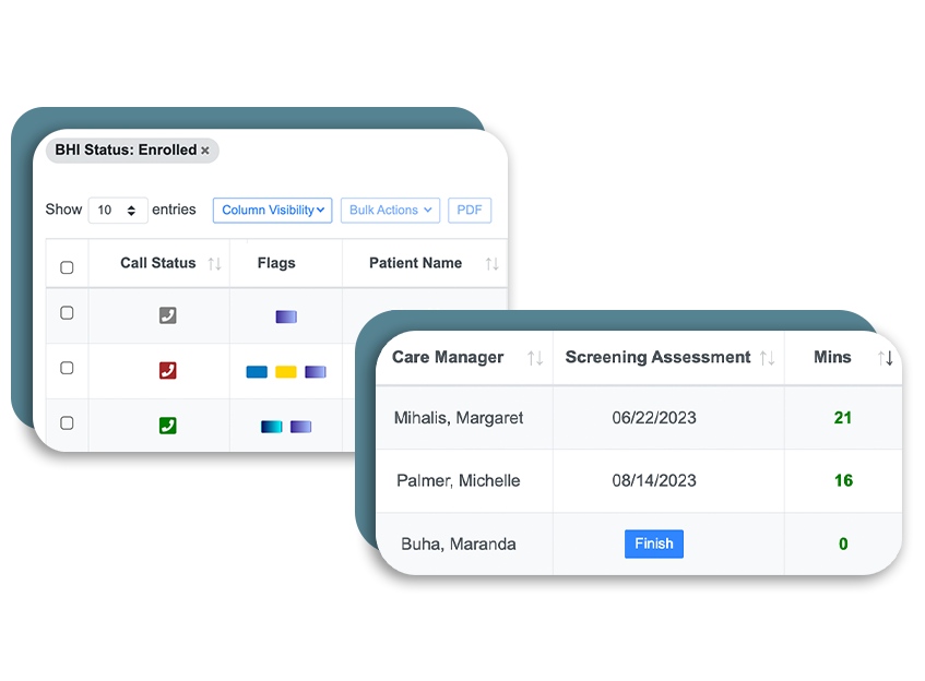 bhi dashboard screenshot left