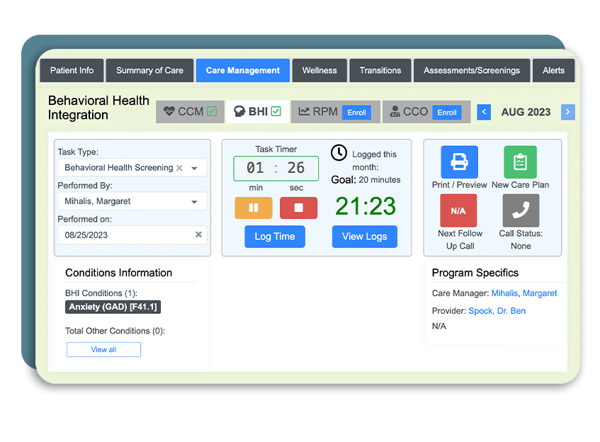 bhi patient dashboard screenshot left-min